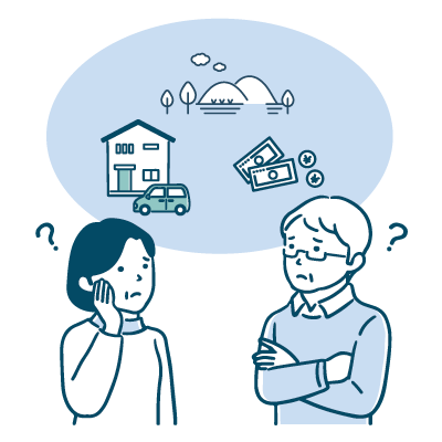 イラスト：こんなお悩みありませんか？